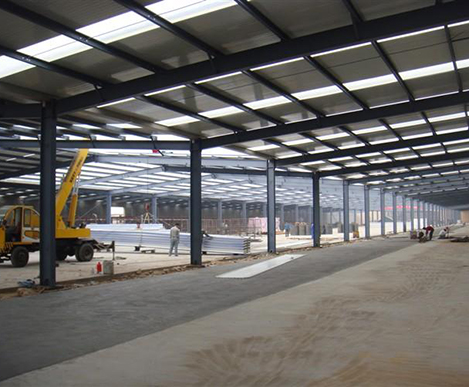 Nigeria Steel Structure Warehouse 100x50x6M