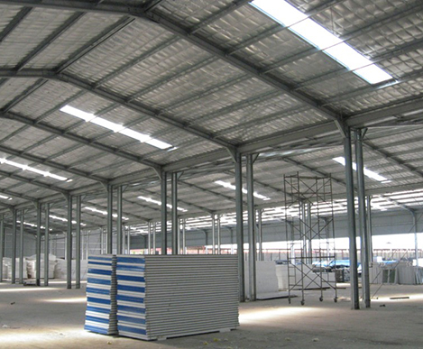 Cyprus Steel Structure Warehouse 60x20x8M
