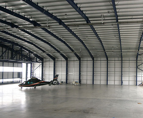 Tanzania Steel Structure Aircraft Hangar